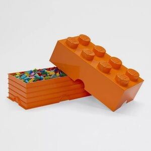LEGO Bright Orange Storage Box